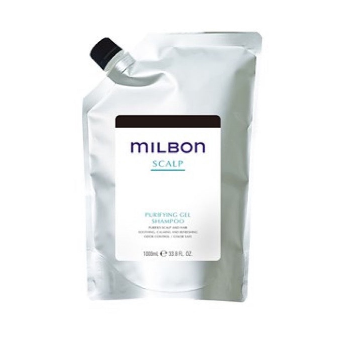 แชมพูสำหรับหนังศรีษะ-milbon-purifying-gel-shampoo