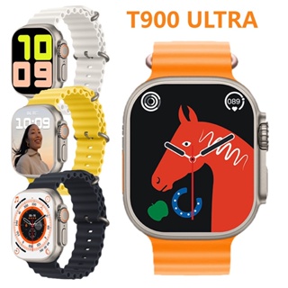 นาฬิกาข้อมือสมาร์ทวอทช์ T900 Ultra IWO Smart watch 8 BT GPS ไร้สาย แอปเปิ้ล แอนดรอยด์ สําหรับผู้ชาย และผู้หญิง