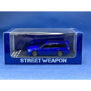 🔺Nissan Skyline Stagea R34 Van Scale 1:64 ยี่ห้อ Street Weapon