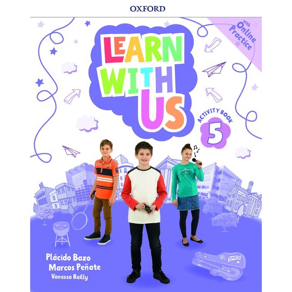 bundanjai-หนังสือ-learn-with-us-5-activity-book-with-online-practice-p