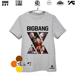 เสื้อยืด BIGBANG G-D the same paragraph T-shirt cotton short T-shirt couple costume