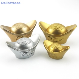 [Delicatesea] ทองปลอม รูปมะกรูดฮวงจุ้ยโบราณ ขนาดเล็ก สีทอง สําหรับตกแต่งบ้าน