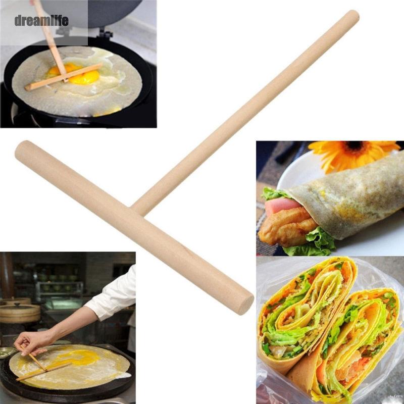 dreamlife-sticks-crepe-t-shaped-wooden-batter-cooking-household-pancake-accessory