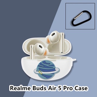 【Case Home】เคสหูฟัง แบบนิ่ม ลายการ์ตูน สําหรับ Realme Buds Air 5 Pro 5 Pro