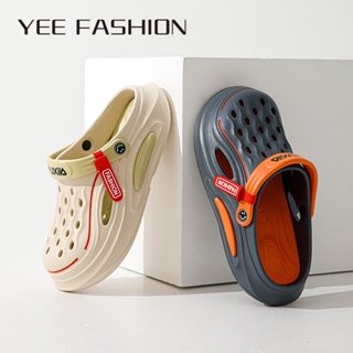 YEE Fashion Yee Fashion  รองเท้าหัวโต รองเท้าแตะผู้ชาย หัวโตผู้ชาย นุ่ม พื้นหนา กันลื่น TX23060510 Korean Style สวยงาม Stylish พิเศษ D24E01H 37Z230910