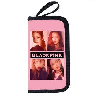 TAIDU Blackpink ผู้ถือบัตร กระเป๋าใส่เหรียญพิมพ์กลับด้านได้ อุปกรณ์ต่อพ่วงกลุ่มดารา สารพัดประโยชน์ กันน้ำและทนทาน