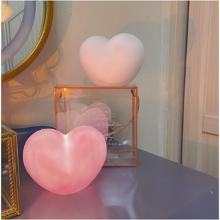 โคมไฟ LED รูปหัวใจ 3D โรแมนติก สีชมพู สําหรับตกแต่งงานแต่งงาน วันวาเลนไทน์ ของขวัญวันเกิด