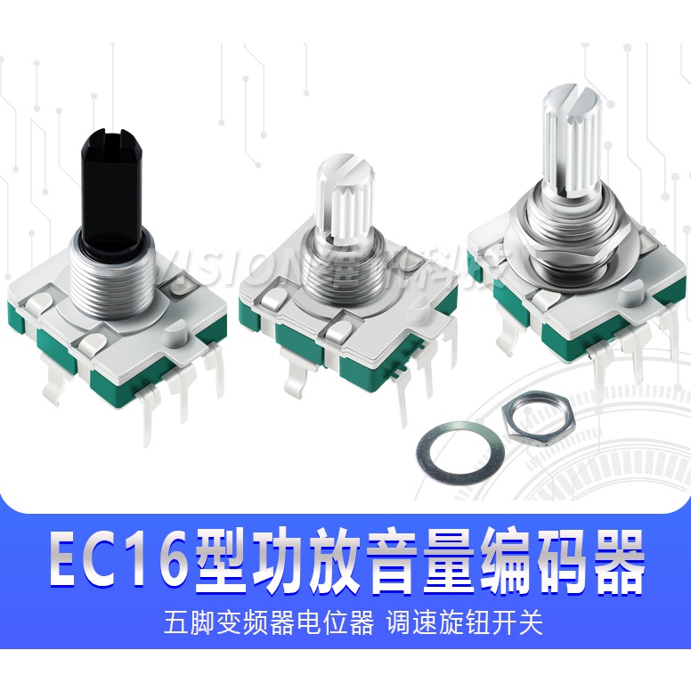 [จํานวนมาก ราคาเยี่ยม] EC16 ด้ามจับดอกพลัม เพลาครึ่ง ยาว 15 20 มม. 360 ...