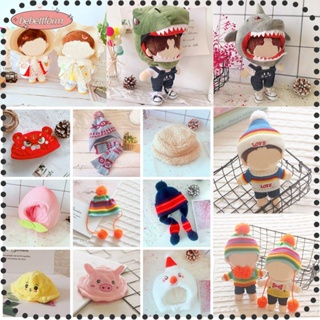 BEBETTFORM Gifts Mini Hat Suit 20cm doll Doll Decoration Doll Hat Clothes Matching DIY Replacement House Microlandschaft Handmade Accessories