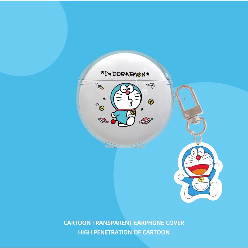 for-honor-earbuds-x5-protective-case-creative-astronaut-keychain-pendant-honor-earbuds-x5-clear-soft-case-cartoon-snoopy-doraemon-honor-earbuds-x5-cover-soft-case