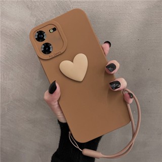 เคสโทรศัพท์มือถือ ลายหัวใจ 3D สําหรับ Tecno Pova 5 4G LH7N