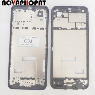 Novaphopat เคสหน้าจอ LCD ด้านหน้า สําหรับ Realme C33 RMX3624