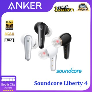 Anker Soundcore Liberty 4 Bluetooth Earphones A3953 Active Noise Cancelling All-New True Wireless Earbuds with Premium Sound and Spatial Audio wiht Heart Rate Sensor