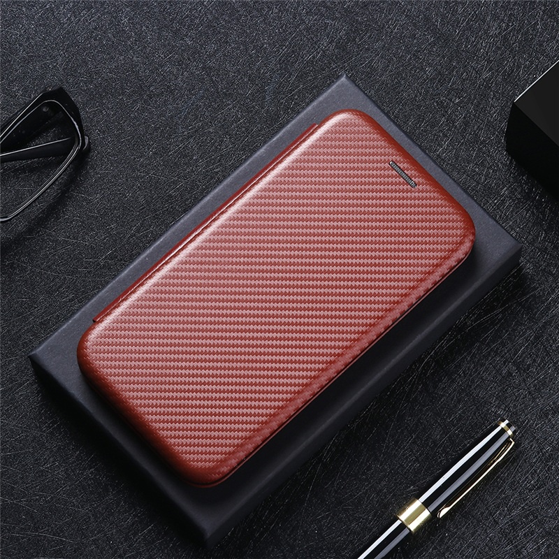 เคสโทรศัพท์หนัง-คาร์บอนไฟเบอร์-ฝาพับแม่เหล็ก-พร้อมช่องใส่บัตร-สําหรับ-samsung-galaxy-m54-5g-m14-f14-m53-m33-m23-m13-m52-m62