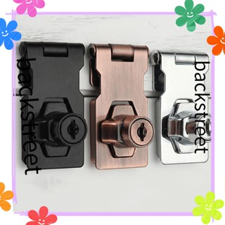 Backstreet Keyed Hasp Lock Office โลหะผสมสังกะสีกันขโมยตู้ไม่เจาะรู