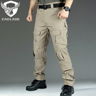 Eaglade กางเกงคาร์โก้ยุทธวิธี สําหรับผู้ชาย JTG3 สีกากี กันน้ํา