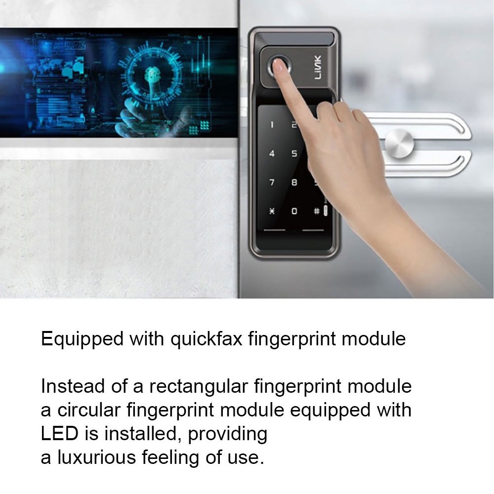 link-lg-500-digital-glass-door-lock-key-tag-fingerprint-touch-for-office-korea