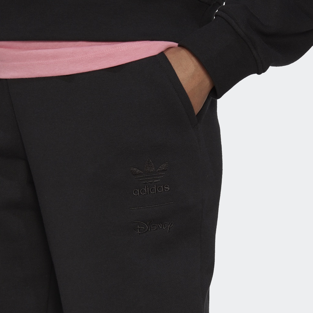 adidas-ไลฟ์สไตล์-กางเกงจ็อกเกอร์จั๊มปลายขา-disney-ผู้หญิง-สีดำ-hl9084