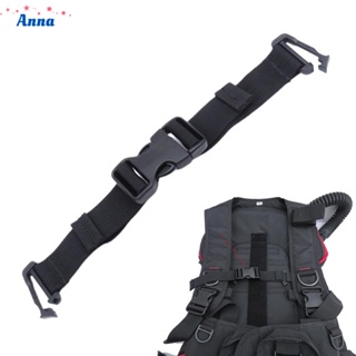 【Anna】Sternum Strap Backmount Sidemount Black It With 1inch Webbing 23*2.5cm