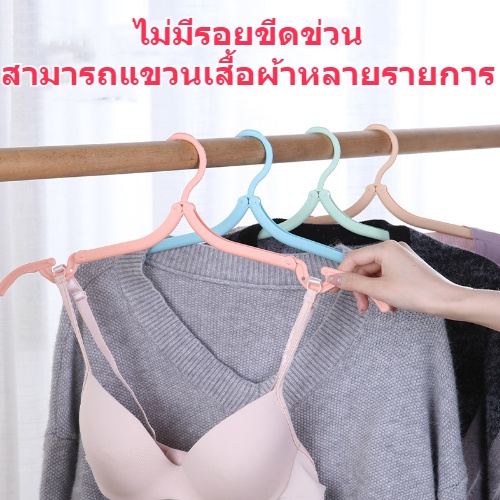 manxi-ไม้แขวนเสื้อในบ้านตัวหนาป้องกันการลื่นไม่มีรอยขีดข่วนi92y00i