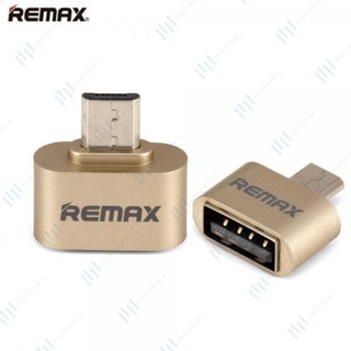 OTG Remax Micro USB สต็อกไทยส่งด่วนใน48ชม ของแท้รับประกัน 1 ปี เป็นอุปกรณ์แปลงจาก Micro USB เป็น USB OTG