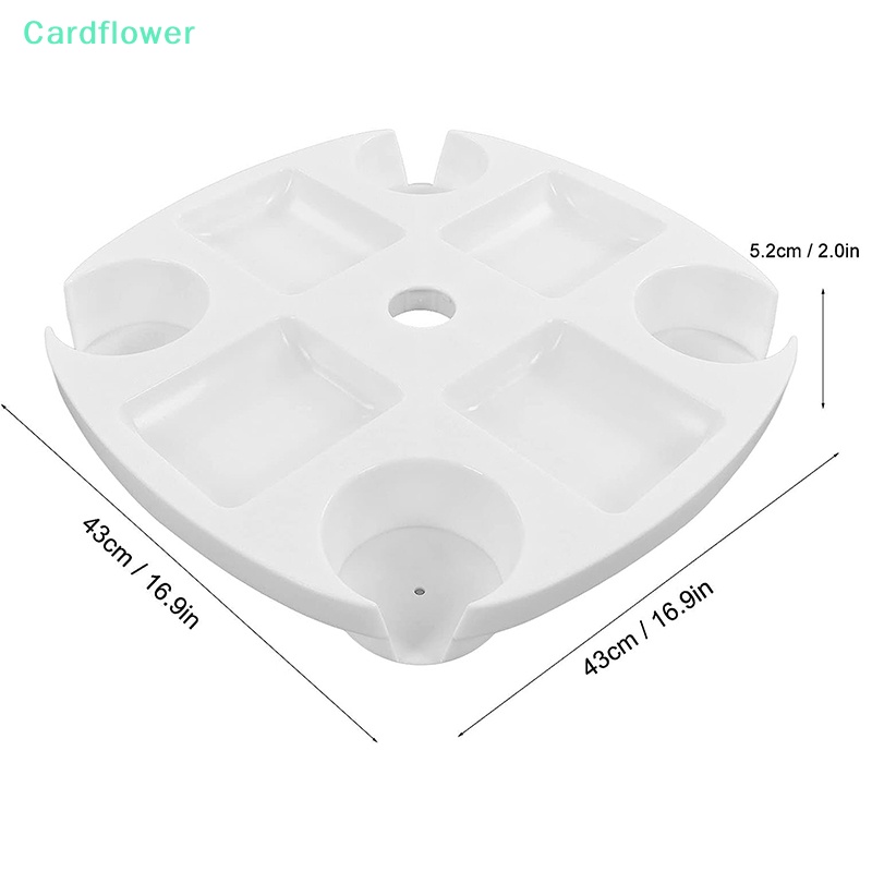 lt-cardflower-gt-ถาดวางแก้วเครื่องดื่ม-แบบพลาสติก-สําหรับชายหาด-สระว่ายน้ํา-ในสวน