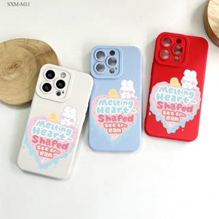 Samsung Galaxy M11 M12 เคสซัมซุง สำหรับ Melting Heart เคส เคสโทรศัพท์