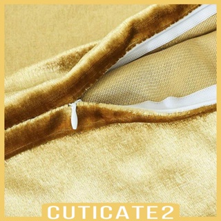 [Cuticate2] ปลอกหมอน แบบนิ่ม ทรงสี่เหลี่ยม สีพื้น สําหรับตกแต่งห้องนอน วันหยุด บาร์