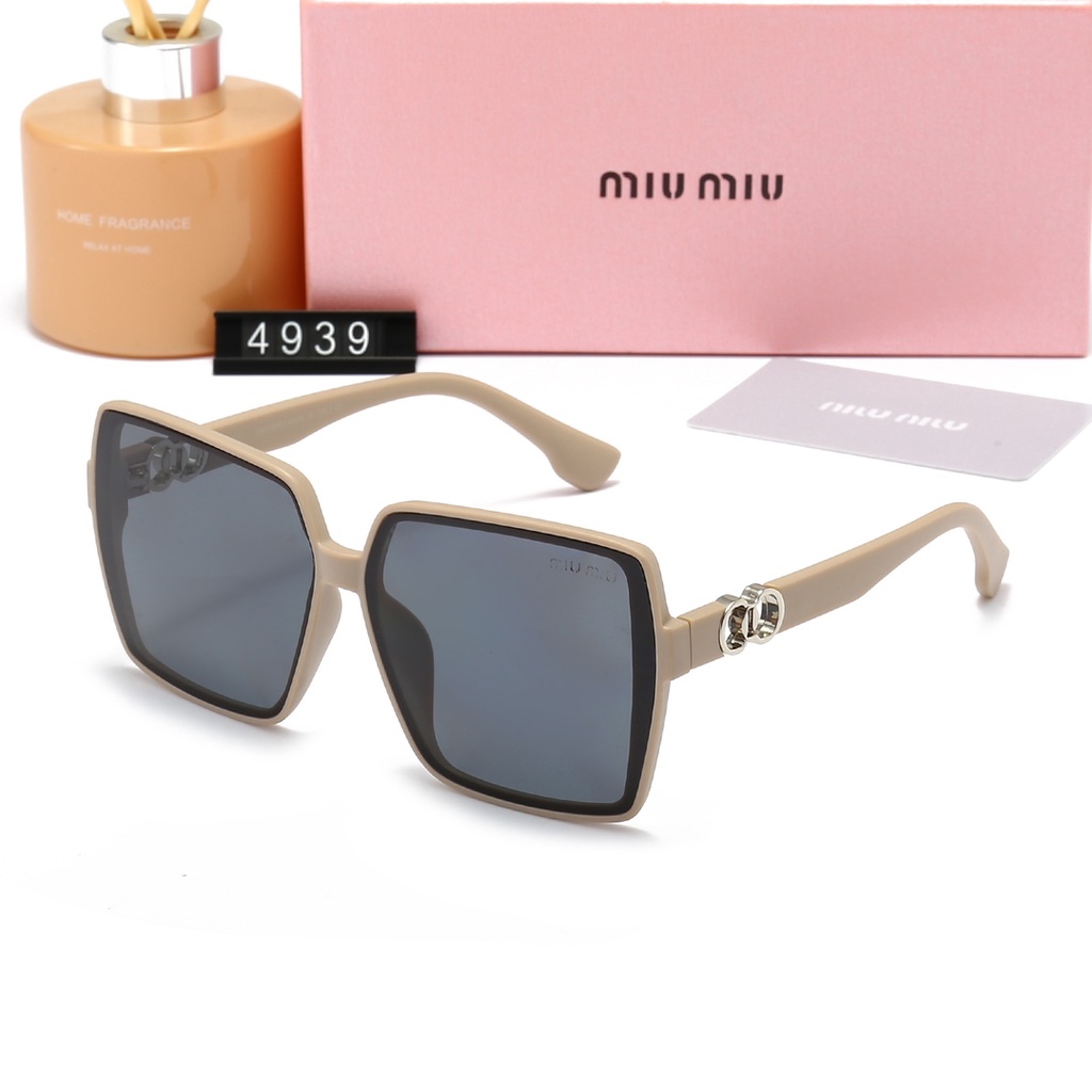 miumiu-แว่นตากันแดด-เลนส์โพลาไรซ์-ป้องกันรังสีอัลตราไวโอเลต-แฟชั่นสําหรับผู้ชาย-ผู้หญิง