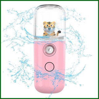 เครื่องพ่นไอน้ํา ทําความชื้น ขนาดเล็ก 30 มล. แบบชาร์จ USB สําหรับใช้ในชีวิตประจําวัน