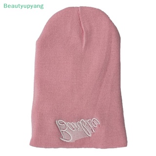 [Beautyupyang] หมวกผ้าขนสัตว์ถัก ปักลายบาร์บี้ สีชมพู เหมาะกับฤดูใบไม้ร่วง และฤดูหนาว สําหรับนักเรียนชาย และหญิง