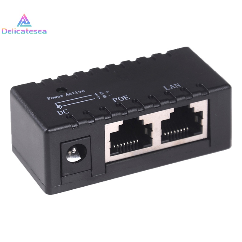 delicatesea-หัวฉีด-poe-แบบพาสซีฟ-สําหรับกล้อง-ip-voip-12v-48v