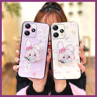 protective Cute Phone Case For Redmi Note12R Silicone Kickstand Fashion Design Durable Back Cover TPU Soft Case Anti-knock