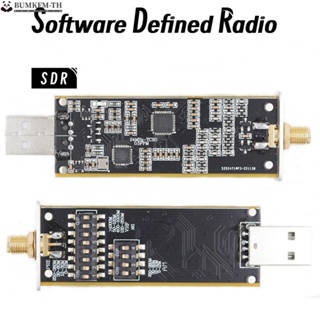 Sdr ตัวรับสัญญาณอินเตอร์เฟซ USB พร้อมฐานถ้วย 10KHz-2GHz 12-bit ADC Aviation