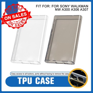 เคสโทรศัพท์มือถือแบบนิ่ม TPU ใส สําหรับ Sony Walkman NW-A300 Series NW-A306 NW-A307 R6V1