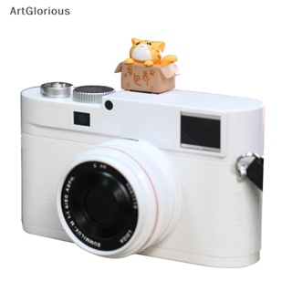 Art การ์ตูนแมว Hot Shoe ฝาครอบป้องกัน SLR กล้อง Hot Shoe Cap กันฝุ่นการ์ตูนน่ารักถ่ายภาพ N