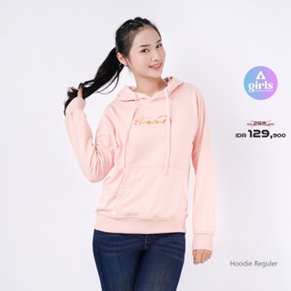 ขายดีที่สุด!! เสื้อกันหนาว มีฮู้ดดี้ Cayla Peach Jumper 1D000