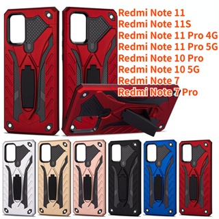 2 in 1 เคส สําหรับ Redmi Note 11 Note 11S Note 11 Pro Redmi Note 10 Pro Redmi Note 10 Redmi Note 7 Note 7 Pro เคสโทรศัพท์ หุ่นยนต์ เกราะไฮบริด เคสโทรศัพท์ ฝาครอบป้องกัน