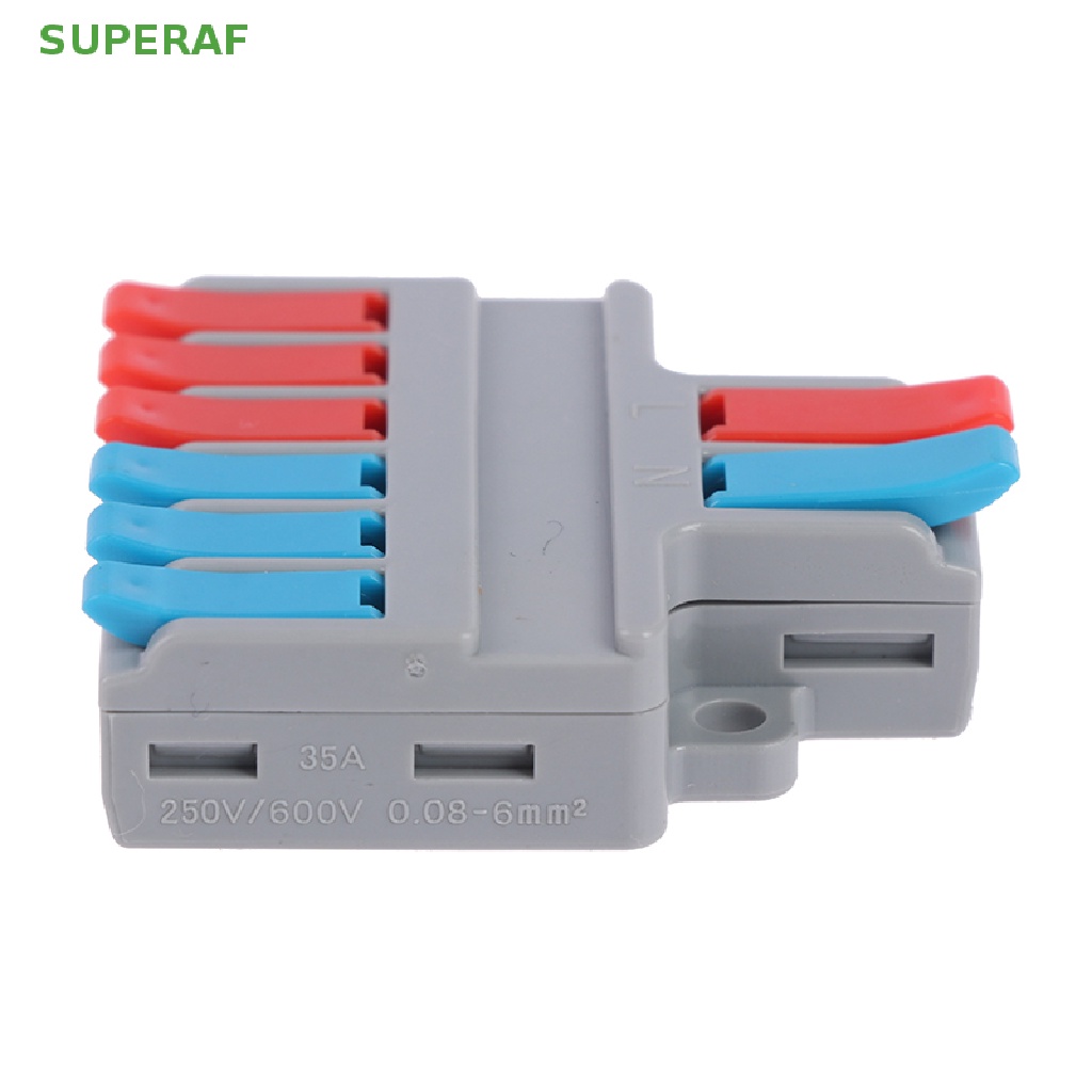 superaf-ขายดี-ตัวแยกสายเคเบิลเชื่อมต่อสายไฟ-เข้า-2-ออก-4-6