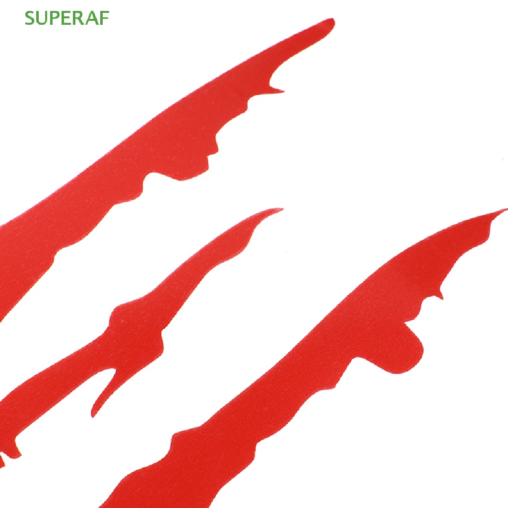 superaf-สติกเกอร์สะท้อนแสง-ลายกรงเล็บมอนสเตอร์-สําหรับติดไฟหน้ารถยนต์-ขายดี