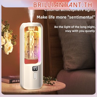 แบบพกพา Diffuser Aroma Diffuser ดิจิตอลจอแสดงผลชาร์จ Air Freshener Fragrance Essential Oil Diffuser บ้าน Living ห้องนอนห้องน้ำ Fragrance Aromatherapy Diffuser Bri