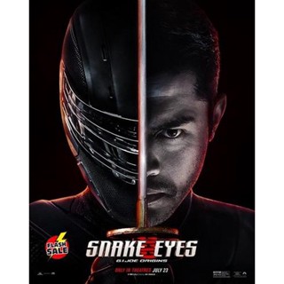 DVD ดีวีดี Snake Eyes G.I. Joe Origins (2021) จี.ไอ.โจ สเนคอายส์ (เสียง ไทย/อังกฤษ ซับ ไทย/อังกฤษ) DVD ดีวีดี