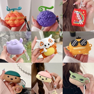 3D Cute Samsung Galaxy Buds2 Pro Case Cartoon Teddy Dog Creative Cubone Cute Eggplant Samsung Galaxy Buds2 Soft Case Shockproof Case Protective Cover Samsung Buds Pro / Buds Live Cover Solid Color Soft Case