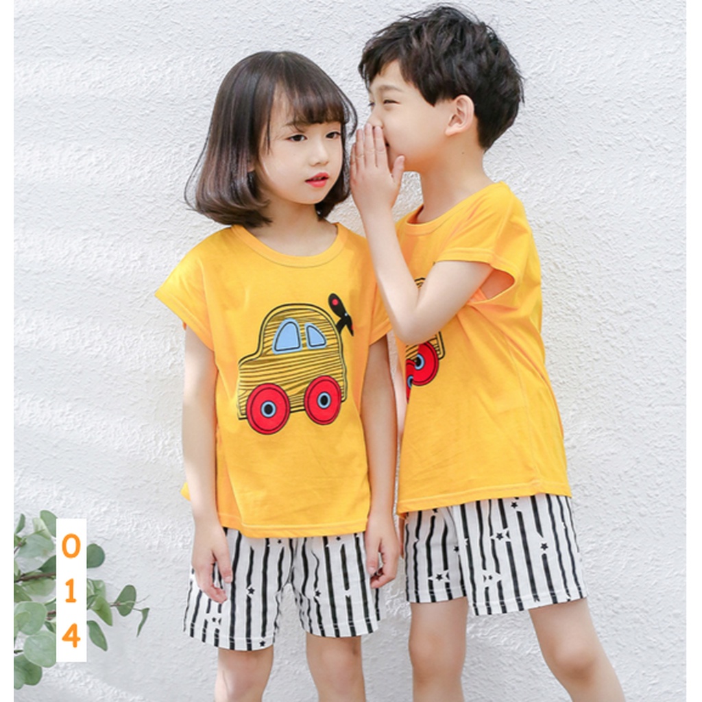 sbb-014-ชุดเด็ก-เสื้อแขนสั้น-กางเกงขาสั้น