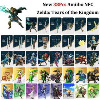 ภาพหน้าปกสินค้าการ์ดเกม the Legend of Zelda Tears of the Kingdom Switch Amiibo NFC 38 ชิ้น ต่อชุด ที่เกี่ยวข้อง