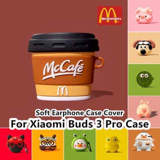 【Case Home】เคสหูฟัง แบบนิ่ม ลายการ์ตูนน่ารัก สําหรับ Xiaomi Buds 3 Pro 3 Pro