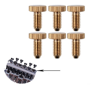 Fine Tune Your Floyd Rose Tremolo Bridge with These 6 Locking Nut Mounting Screws