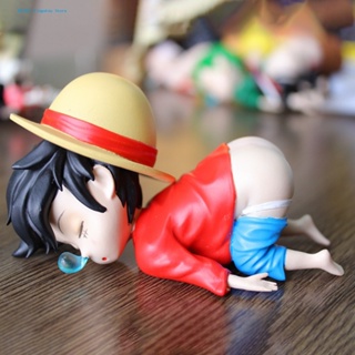 Dr.bei ONE PIECE โมเดลฟิกเกอร์ Luffy น่ารัก สไตล์ญี่ปุ่น สําหรับตกแต่งรถยนต์ เก็บสะสม