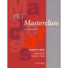 Bundanjai (หนังสือเรียนภาษาอังกฤษ Oxford) PET Masterclass : Students Book +Introductory Module (P)