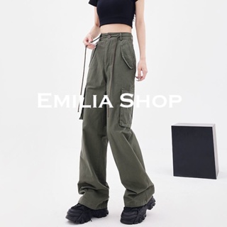 EMILIA SHOP  กางเกงขายาว กางเกงเอวสูง ผู้หญิงสไตล์เกาหลี เสื้อผ้าแฟชั่นผู้หญิง y2k 2023 ใหม่  Trendy Chic Comfortable สวย A20M06T 36Z230909